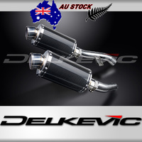 Yamaha FJR1300 2006-2012 / 2 DS70 Oval 225mm (9 inch) Carbon Fibre Silencers