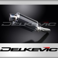 HONDA CB400SF REVO NC42 HYPER VTEC 2007-2015 225MM OVAL CARBON EXHAUST SYSTEM
