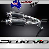 Kawasaki Ninja ZX10R ZX-10R 06 07 225MM Oval Carbon Exhaust System