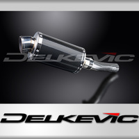 Honda CB500X 2013-2016 225MM Oval Carbon Exhaust System