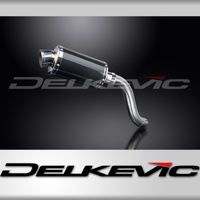 Triumph Speed Triple 955i 02-04 HI-LEVEL 225MM Oval Carbon Exhaust System