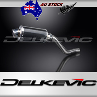 Kawasaki KLR650C 1995-2003 225MM Oval Carbon Exhaust System