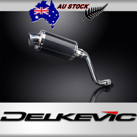 HONDA CRF250L RALLY 17-20 DS70 225MM OVAL CARBON FIBRE EXHAUST SYSTEM