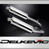 Honda VTR1000F Firestorm 1997-2006 350MM Oval Stainless Exhaust System