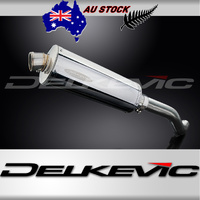 HONDA VFR800 HI-LEVEL 1998-2001 350MM OVAL STAINLESS EXHAUST SYSTEM