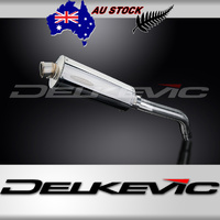 Triumph Tiger 800 ABS 2011-2020 350MM Oval Stainless Exhaust System