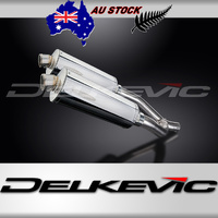 Yamaha XT660Z Tenere 08-19 350MM Oval Stainless Exhaust System