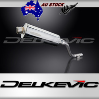 HONDA CRF250L (2012-2016) 350MM OVAL STAINLESS EXHAUST SYSTEM Product thumb image 1