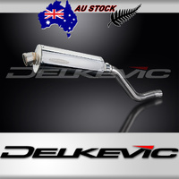 Kawasaki KLR650C 1995-2003 350MM Oval Stainless Exhaust System