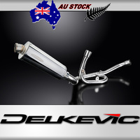 Suzuki V-STROM DL1000 2014-2020 350MM Oval Stainless DE-CAT Silencer KIT