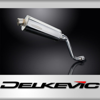 HONDA CRF250L RALLY 17-20 350MM OVAL STAINLESS STEEL EXHAUST SYSTEM