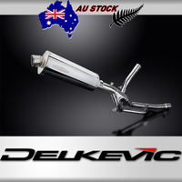 Suzuki DL650 V-STROM 17-23 DE-CAT 350MM Oval Stainless Exhaust System