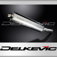 HONDA CB400SF REVO NC42 HYPER VTEC 2007-2015 450MM OVAL STAINLESS EXHAUST SYSTEM