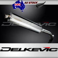 HONDA VFR800 HI-LEVEL 1998-2001 450MM OVAL STAINLESS EXHAUST SYSTEM