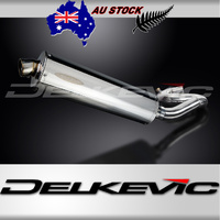 Honda CBR1000RR Fireblade 08-15 450MM Oval Stainless Exhaust System