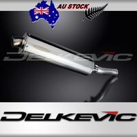 HONDA CB500X 2017-2023 450MM OVAL STAINLESS EXHAUST SYSTEM
