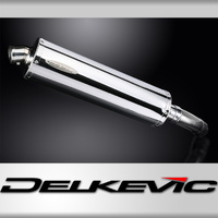 Kawasaki Z900RS 2018-2024 450MM Oval Stainless Steel Exhaust System