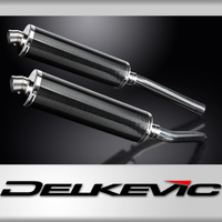 Suzuki DL1000 V-STROM 02-13 450MM Oval Carbon Exhaust System