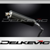 Kawasaki Ninja 300 2013-2023 450MM Oval Carbon Exhaust System Product thumb image 1