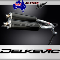 Kawasaki Ninja ZX10R ZX-10R 06 07 450MM Oval Carbon Exhaust System