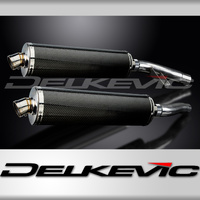 Triumph Sprint Executive 1998-1998 450MM Oval Carbon Exhaust System
