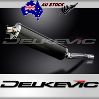 Kawasaki ZX10R Ninja ZX-10R 16-19 DE-CAT 450MM Oval Carbon Exhaust System