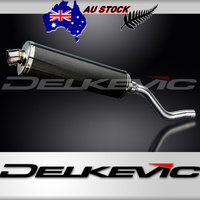Kawasaki KLR650E 2008-2021 450MM Oval Carbon Exhaust System