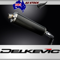 Kawasaki Ninja 500 Z500 2024-2025 450MM Oval Carbon Exhaust System