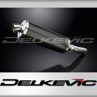 HONDA CB400SF REVO NC42 HYPER VTEC 2007-2015 350MM OVAL CARBON EXHAUST SYSTEM