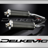 Triumph Sprint Executive 1998-1998 350MM Oval Carbon Exhaust System