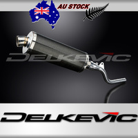 Kawasaki KLX250S 09-24 KLX300R 350MM Oval Carbon Exhaust