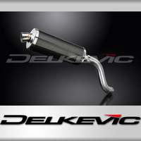 Triumph Speed Triple 955i 02-04 HI-LEVEL 350MM Oval Carbon Exhaust System