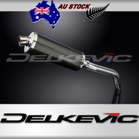 Triumph Tiger 800 ABS 2011-2020 350MM Oval Carbon Exhaust System