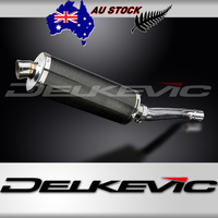 Kawasaki ZX10R Ninja ZX-10R 16-19 DE-CAT 350MM Oval Carbon Exhaust System