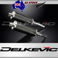 Ducati Monster 620/695/800 2002-2008 350MM Oval Carbon Exhaust System
