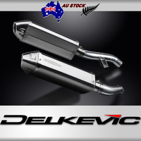 Yamaha FJR1300 2006-2012 / 2 TRI-OVAL 320mm (13 inch) L/H + R/H Silencers 304 Stainless Steel
