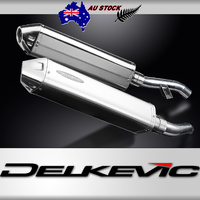 Yamaha FJR1300 2006-2012 / 2 TRI-OVAL 420mm (17 inch) L/H + R/H Silencers 304 Stainless Steel