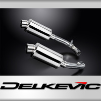 Honda VTR1000F Firestorm 1997-2006 225MM Oval Stainless Exhaust System