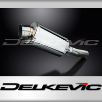 HONDA CB400SF REVO NC42 HYPER VTEC 2007-2015 225MM OVAL STAINLESS EXHAUST SYSTEM
