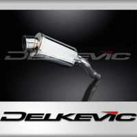 Kawasaki Ninja 300 2013-2023 225MM Oval Stainless Exhaust System Product thumb image 1