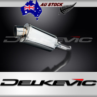 Suzuki SV650 2016-2023 225MM Oval Stainless Silencer KIT