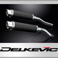 Honda ST1300 PAN European ABS/TCS 02-19 350MM Round Carbon Exhaust System