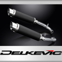 Honda VTR1000F Firestorm 1997-2006 350MM Round Carbon Exhaust System