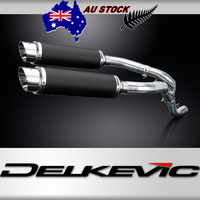 Kawasaki Ninja ZX10R ZX-10R 06 07 350MM Round Carbon Exhaust System