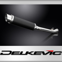 Kawasaki ZX-9R ZX9R Ninja 2002-2003 350MM Round Carbon Exhaust System