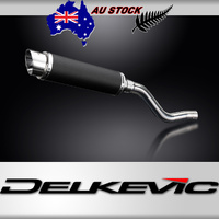 Kawasaki KLR650E 2008-2024 DL10 350MM Carbon Round Exhaust System