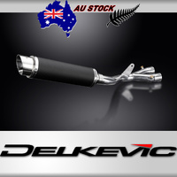 Yamaha MT10 MT-10 16-23 350MM Round Carbon DE-CAT Exhaust System Product thumb image 1