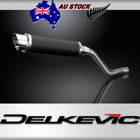 Kawasaki KLR650C 1995-2003 350MM Round Carbon DL10 Exhaust System