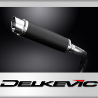 KAWASAKI Z900RS 2018-2024 350MM ROUND CARBON EXHAUST SYSTEM