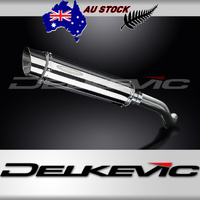 HONDA VFR800 HI-LEVEL 1998-2001 350MM ROUND STAINLESS EXHAUST SYSTEM